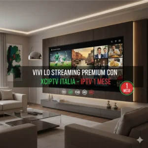 XCIPTV IPTV Italia 1 Mese home