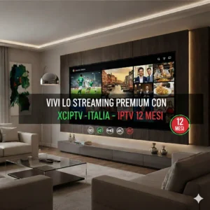 XCIPTV IPTV Italia 12 Mesi home