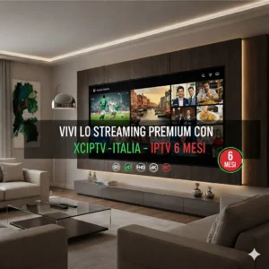 XCIPTV IPTV Italia 6 Mesi home